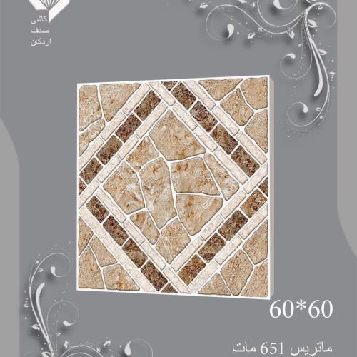 سرامیک طرح ماتریس 651مات رستیک 60*60